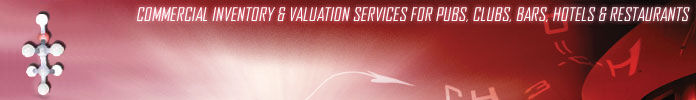 Inventory Valuer - Commercial Inventory and Valuation Services for Pubs, Clubs, Bars, Hotels and Restaurants